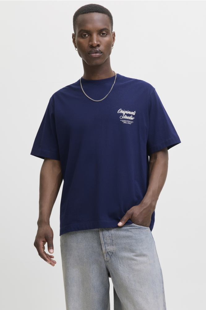 JORNORREBRO TYPO TEE SS CREW NECK N 12282898 OCEAN CAVERN